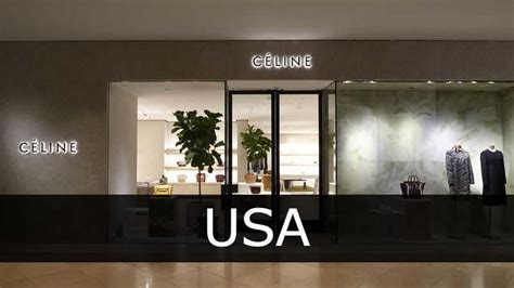 celine locations usa|celine boutique locations.